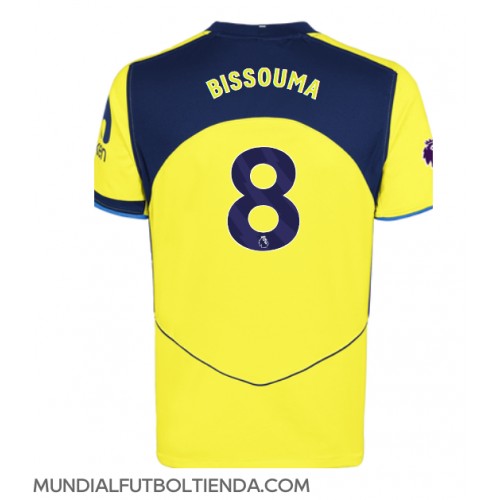 Camiseta Tottenham Hotspur Yves Bissouma #8 Tercera Equipación Replica 2025-26 mangas cortas